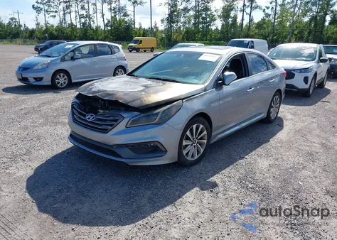 2017 Hyundai Sonata Sport z USA, uszkodzony, nr VIN 5NPE34AF7HH568901